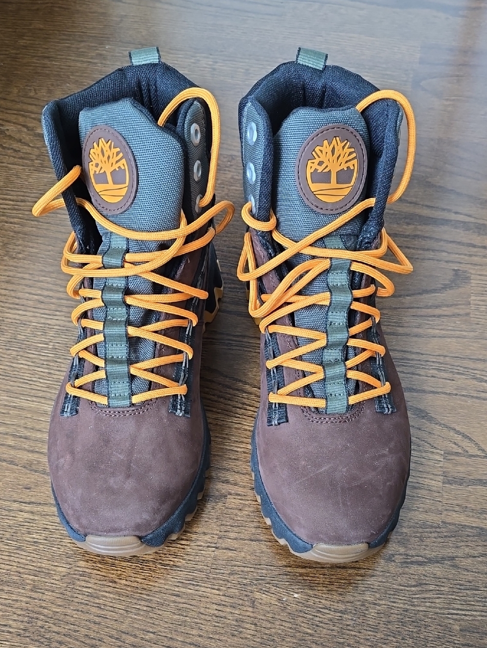 Timberland Edge Dark Brown Nubuck Waterproof Boots
